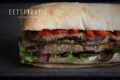 Ciabatta krokante aubergine met hoisinsaus