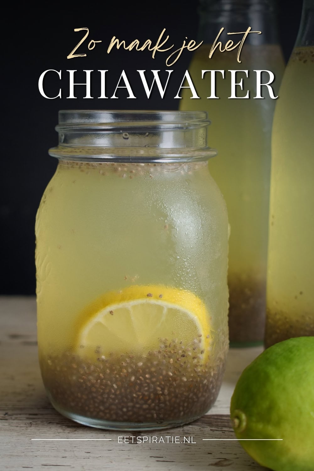 Chiawater - zo maak je het Pinterest