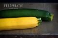 Groente inspiratie recepten met courgette