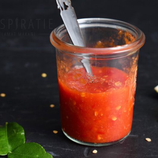 Sambal limoen - jeruk nipis receptenkaart