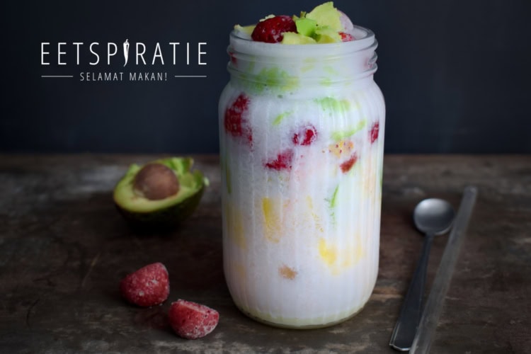 Verfrissende Indonesische fruitcoctail - es teler