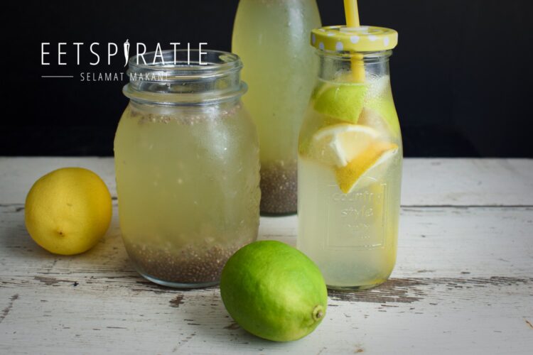 Zelf limonade maken met limoen en agave