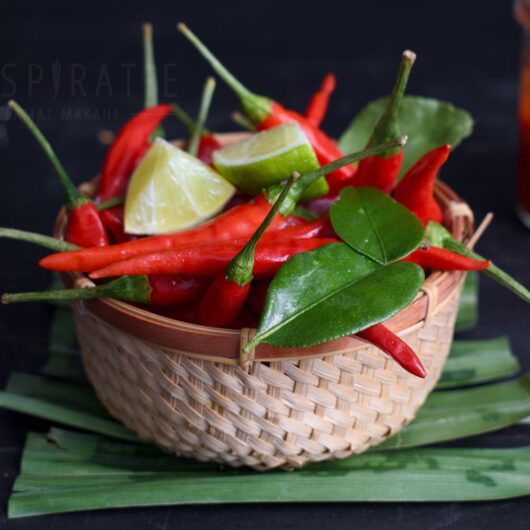 Zelf maken - verse sambal zonder olie klaar in 15 minuten receptenkaart