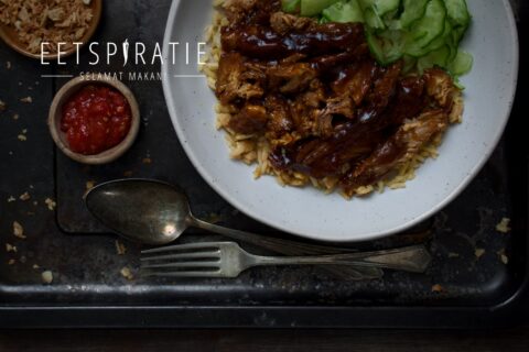 Babi ketjap uit de slowcooker