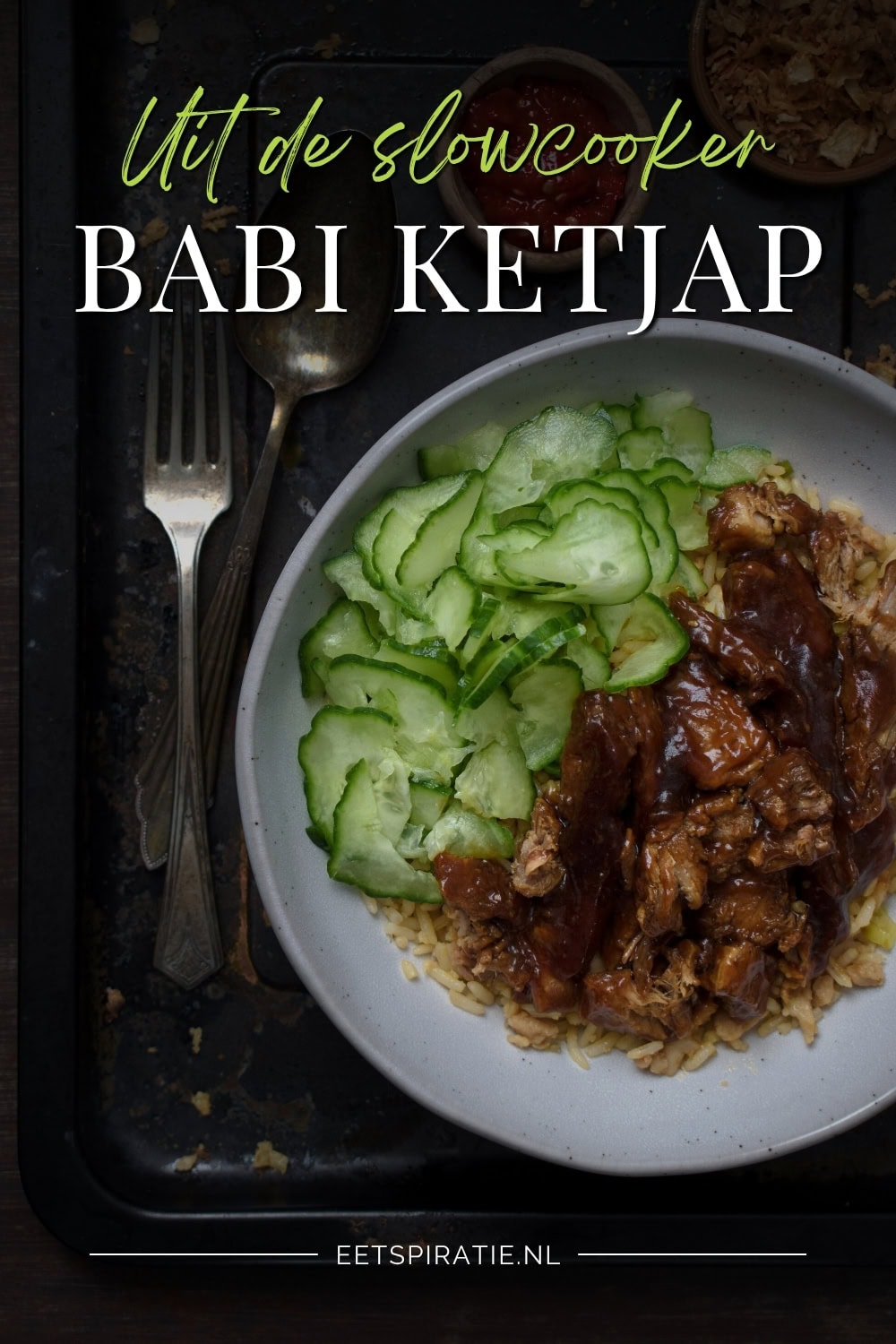 Babi ketjap uit de slowcooker Pinterest