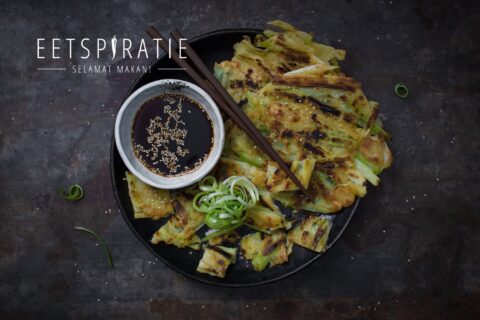 Koreaanse bosuipannenkoek pajeon