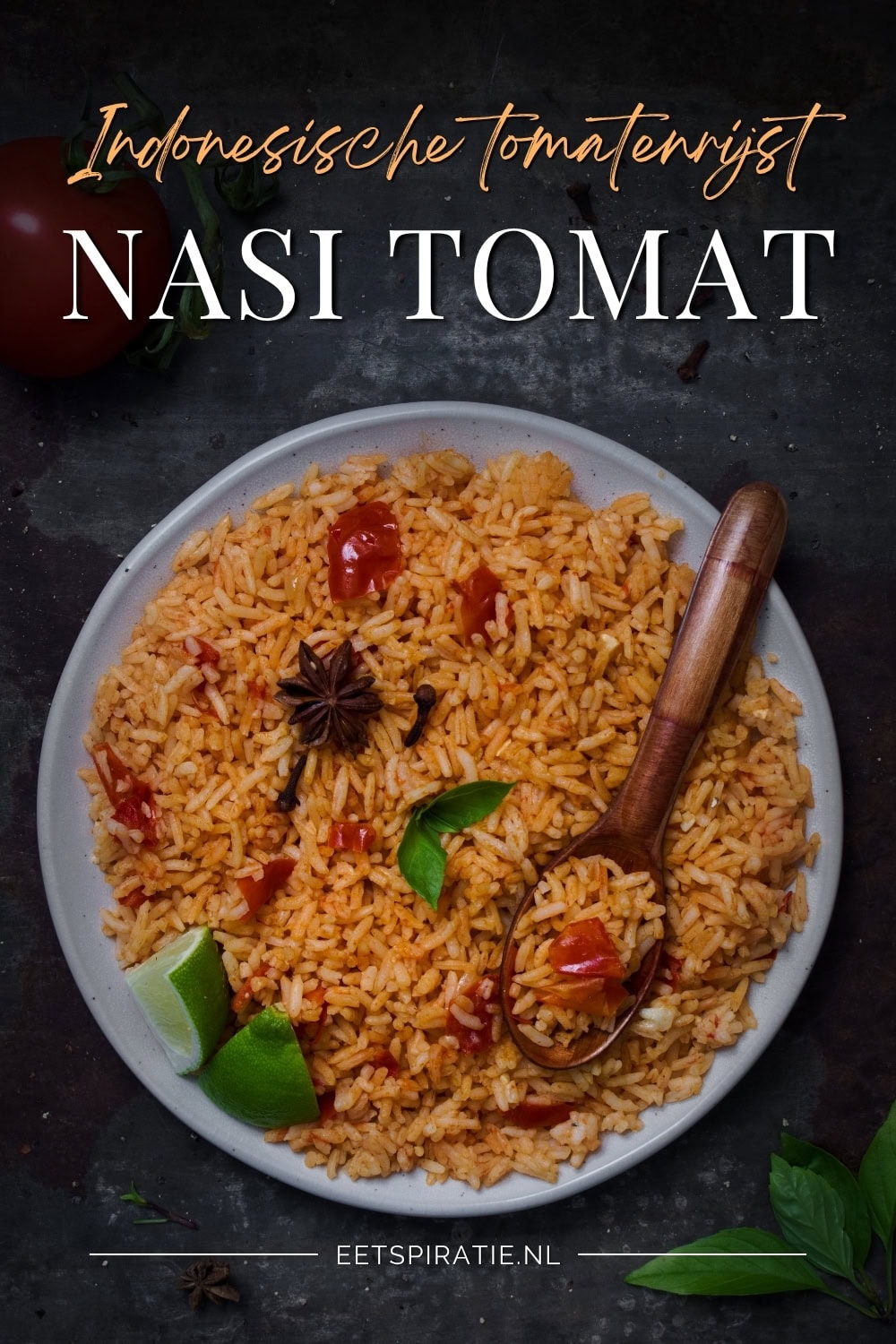 Nasi tomat recept voor Indonesische tomatenrijst Pinterest