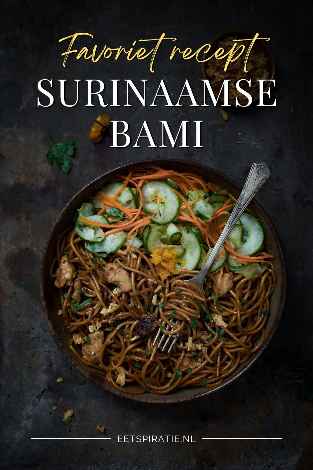 Surinaamse bami makkelijk recept Pinterest