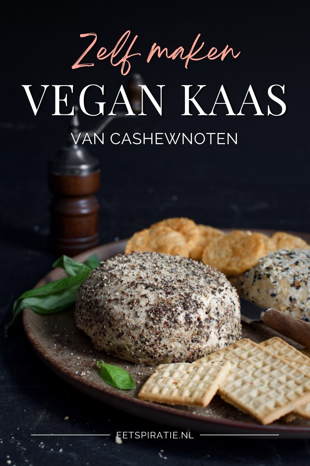 Vegan kaas maken van cashewnoten Pinterest