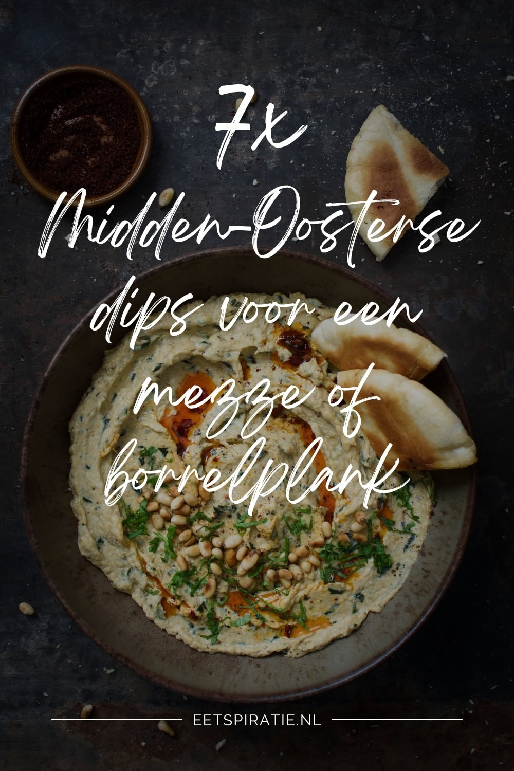7x Midden-Oosterse dips voor een mezze of borrelplank Pinterest