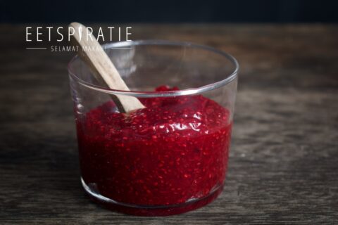Cranberry chia jam een snel en lekker herfstrecept
