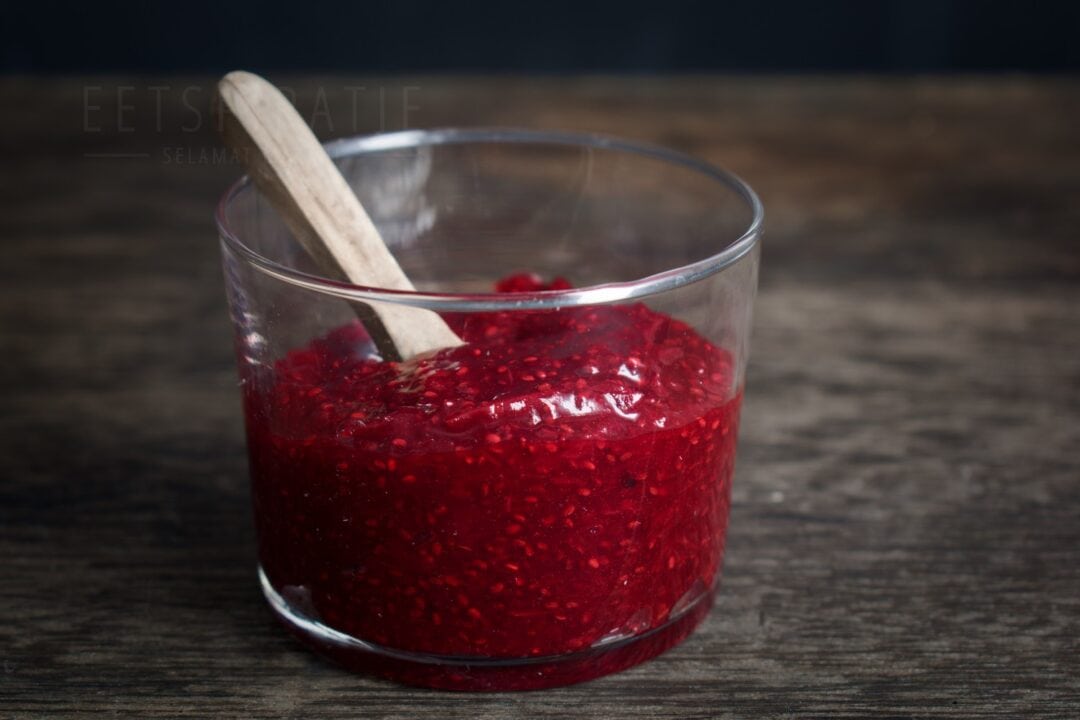 Cranberry chia jam een snel en lekker herfstrecept receptenkaart