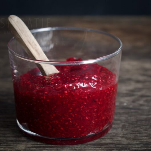 Cranberry chia jam een snel en lekker herfstrecept receptenkaart