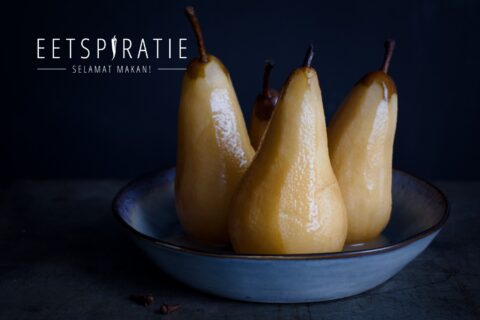Gepocheerde peren uit de slowcooker