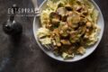 Champignon stroganoff uit de slowcooker