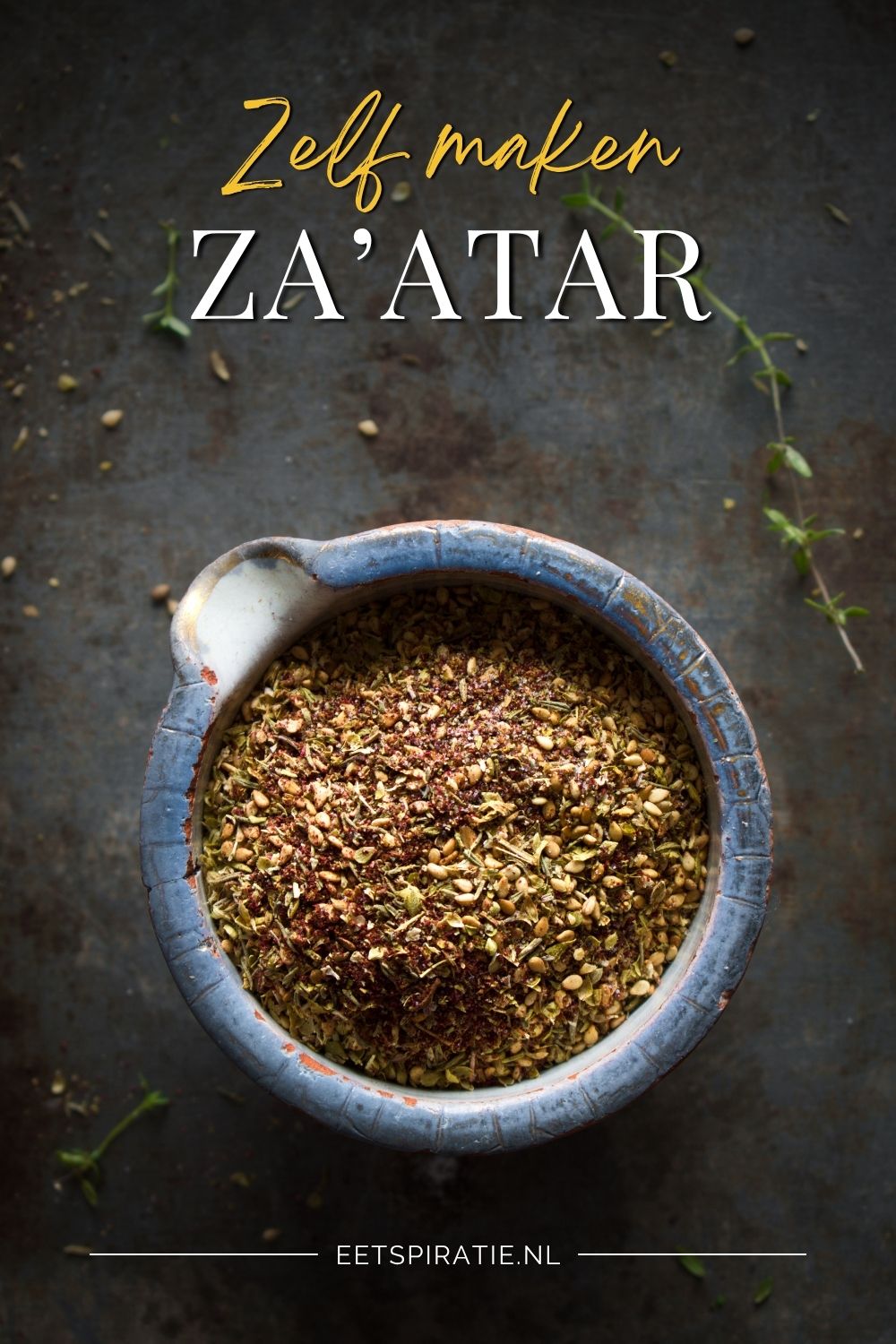Hoe maak je zelf za’atar?